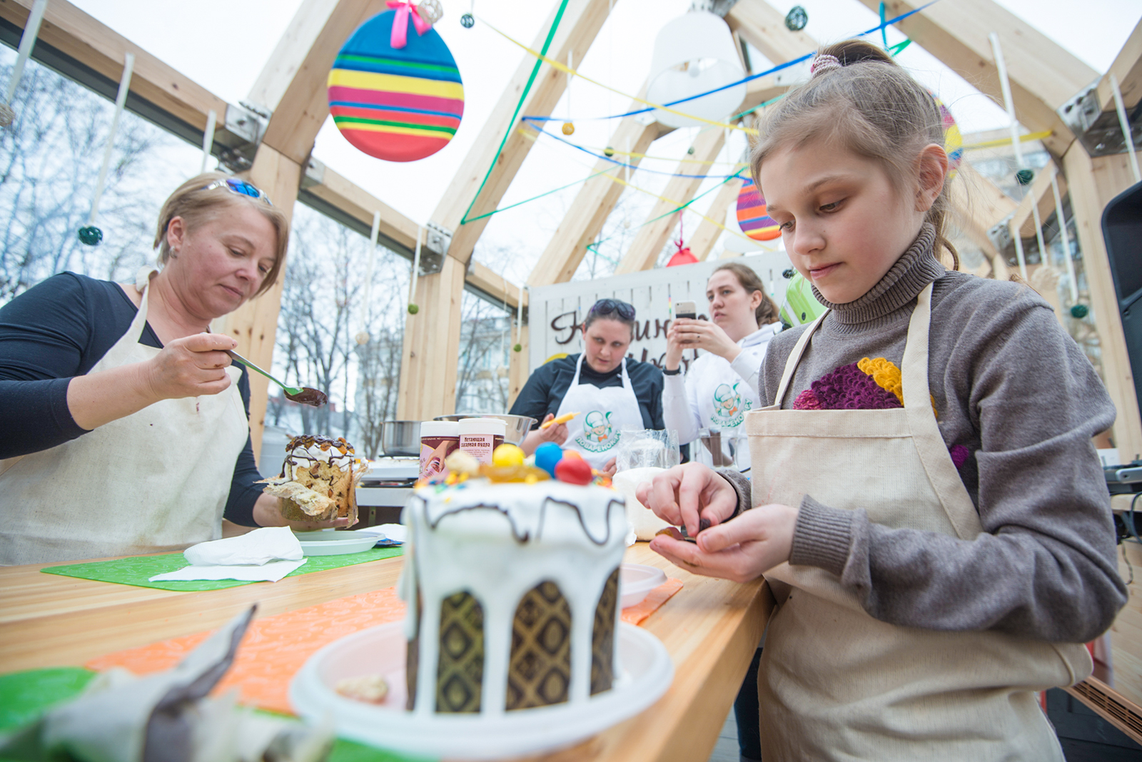 Куличи и пасхальные яйца на Семеновской площади – события на сайте «Московские Сезоны»