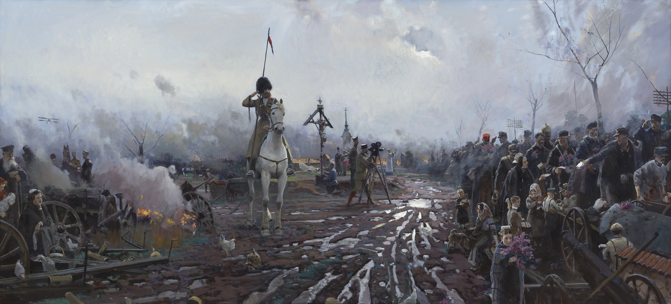 Выставка исторических полотен Павла Рыженко «Исход Великой Империи» – события на сайте «Московские Сезоны»