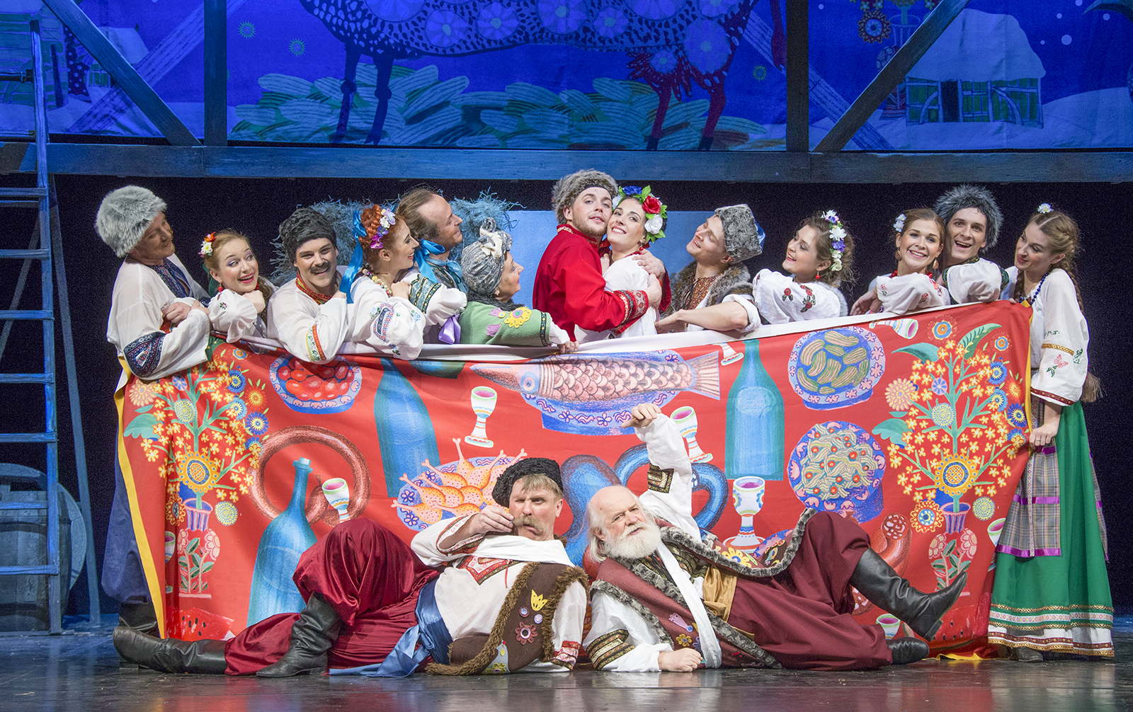 «Ночь перед Рождеством» в театральном центре «Вишневый сад» – события на сайте «Московские Сезоны»