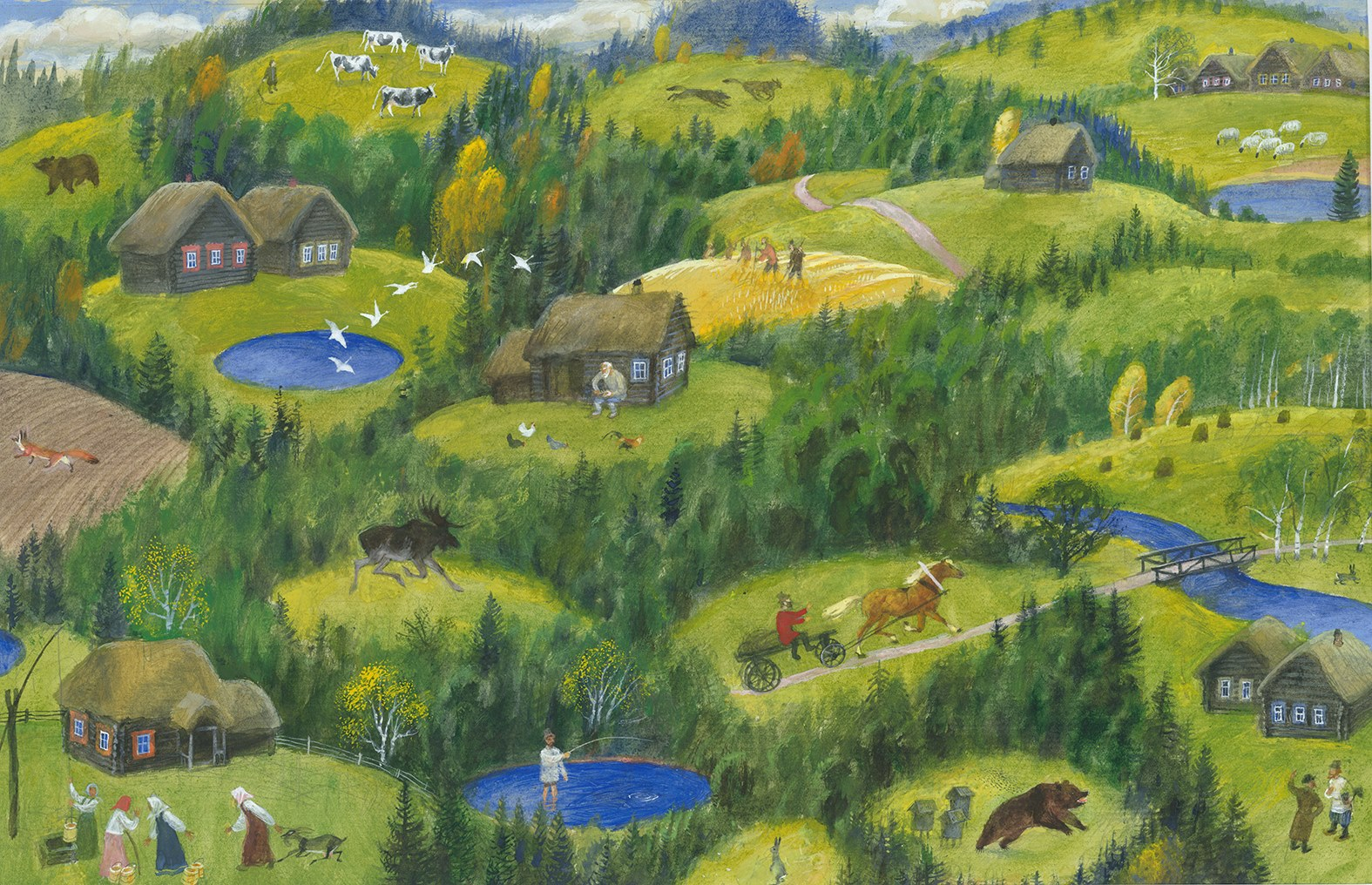 Выставка работ Николая Устинова «Нокола Летний» – события на сайте «Московские Сезоны»