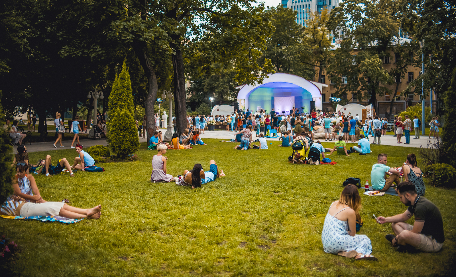 «Воскресный ноктюрн» в саду «Эрмитаж» – события на сайте «Московские Сезоны»