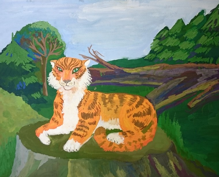 Выставка детских работ «Тигр в розовых очках» – события на сайте «Московские Сезоны»