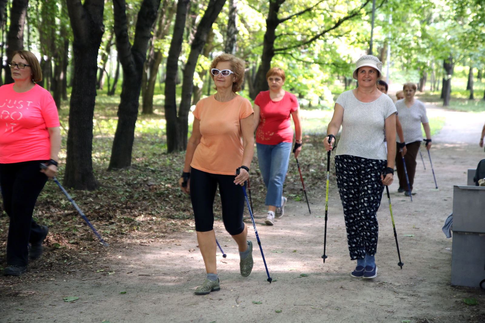 Открытый урок по скандинавской ходьбе в парке Победы – события на сайте «Московские Сезоны»