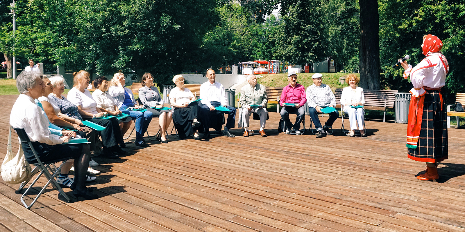 «Мои года — мое богатство» в парке «Красная Пресня» – события на сайте «Московские Сезоны»
