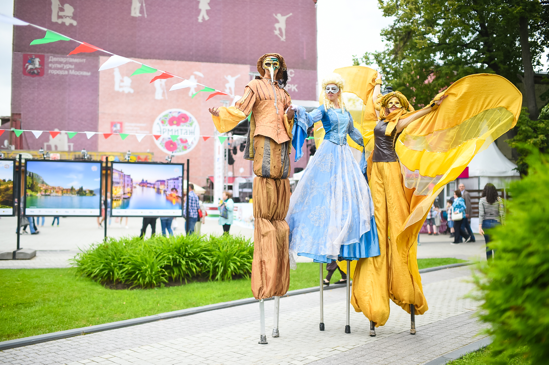 Большой фестиваль Италии в саду «Эрмитаж» – события на сайте «Московские Сезоны»