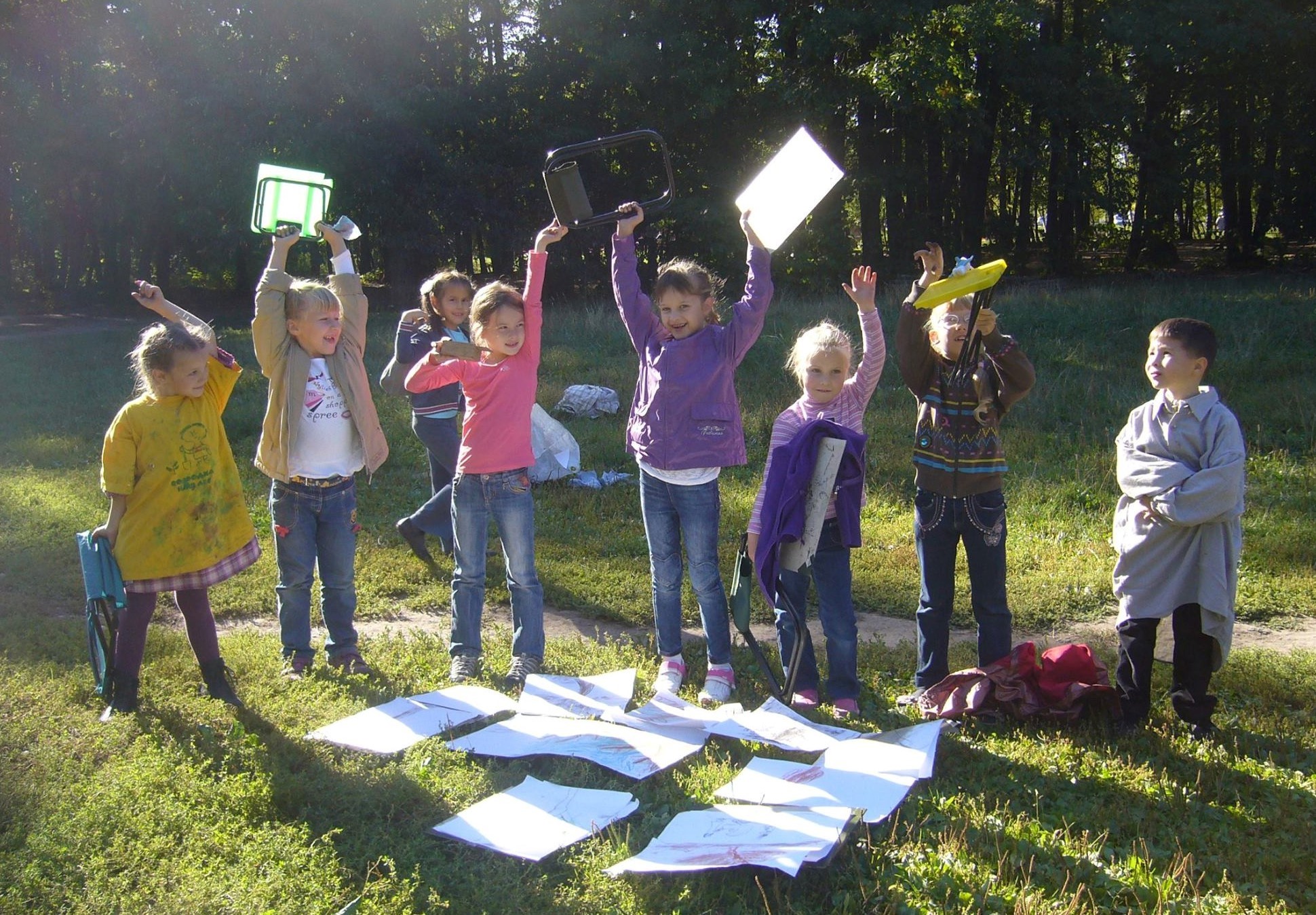 Мастер-класс «Краски лета» – события на сайте «Московские Сезоны»