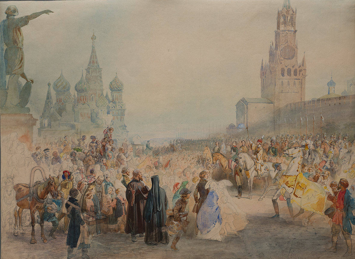 Выставка «Пейзажи старой Москвы. Акварель» – события на сайте «Московские Сезоны»