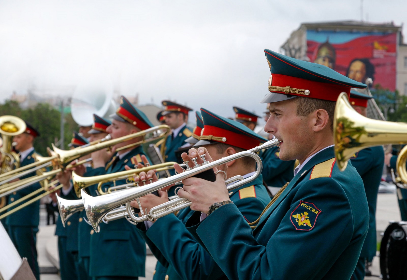 Инструменты военного духового оркестра картинки