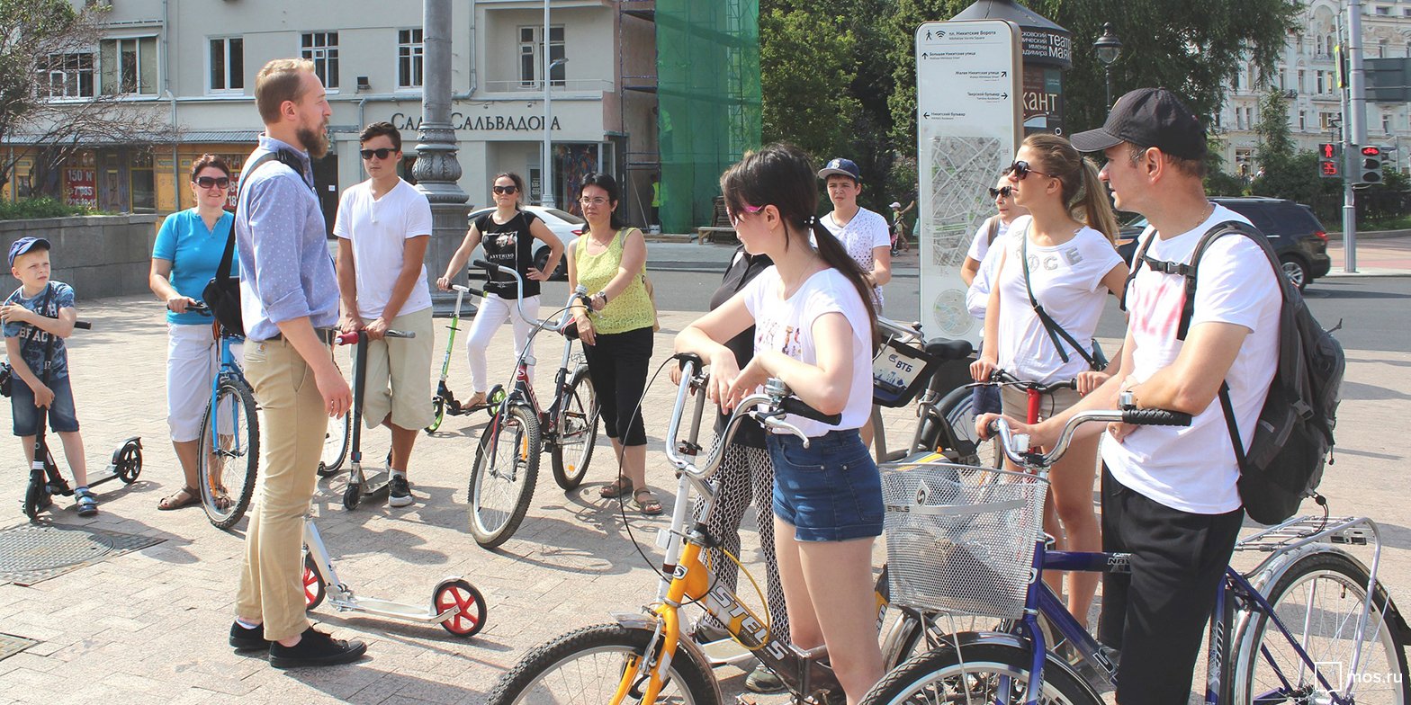 Велосипедно-самокатная экскурсия  «Гоголевская Москва» – события на сайте «Московские Сезоны»