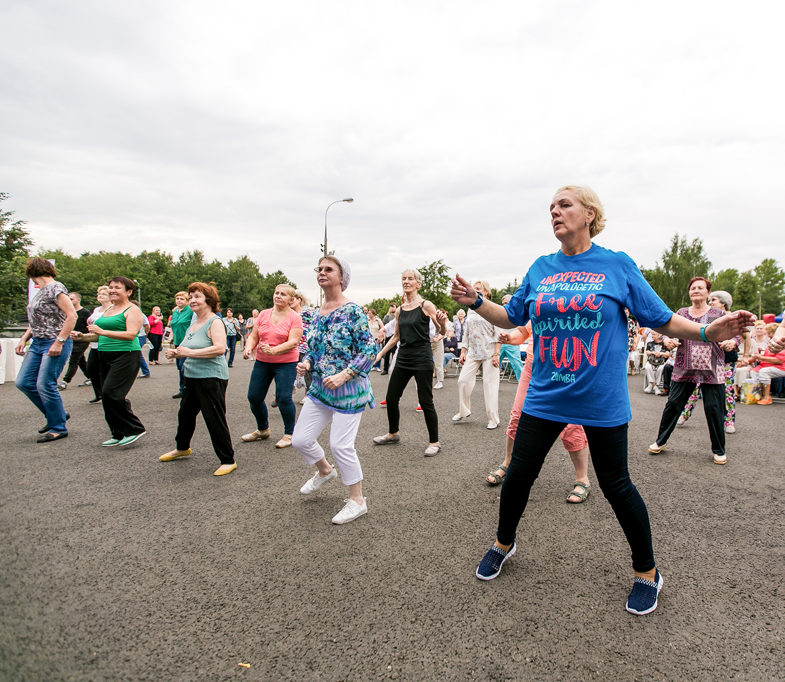 Открытый урок по общей физической подготовке в парке Победы – события на сайте «Московские Сезоны»