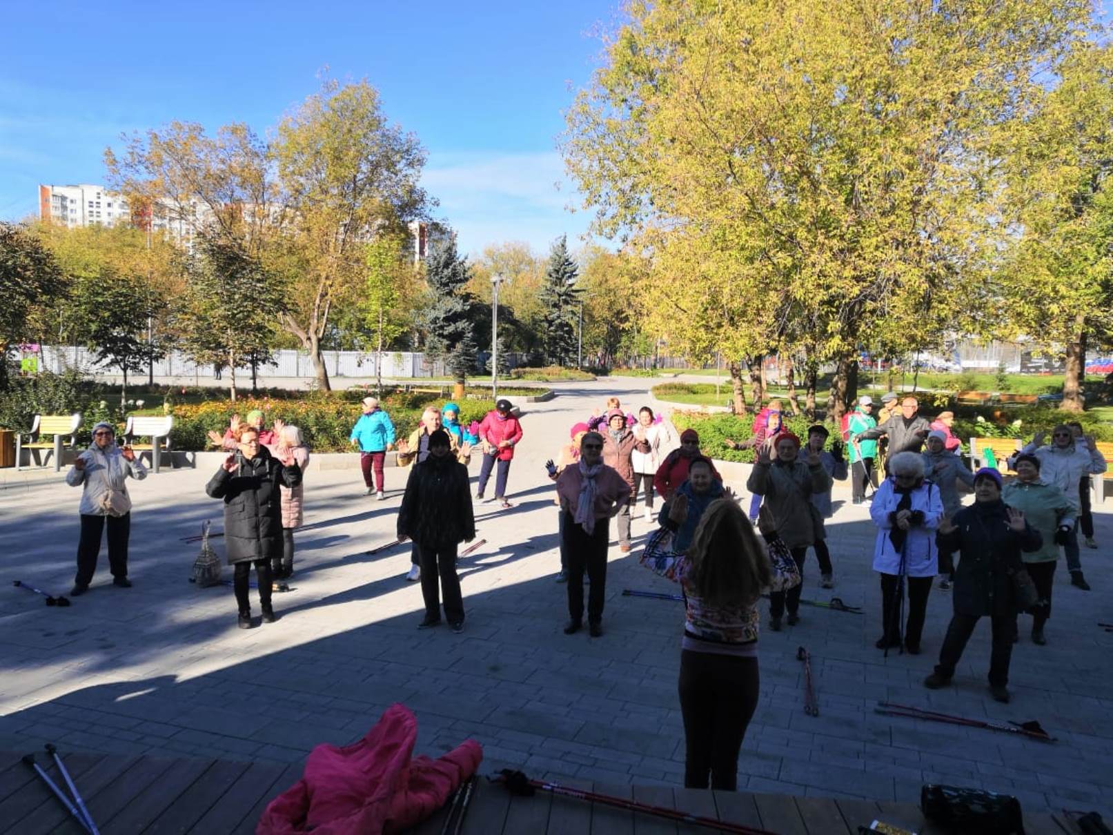 Фитнес-зарядки для старшего поколения в олимпийском комплексе «Лужники» – события на сайте «Московские Сезоны»