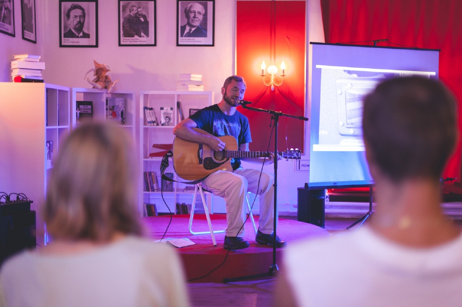 «Ночь искусств» в библиотеке театра и кино – события на сайте «Московские Сезоны»