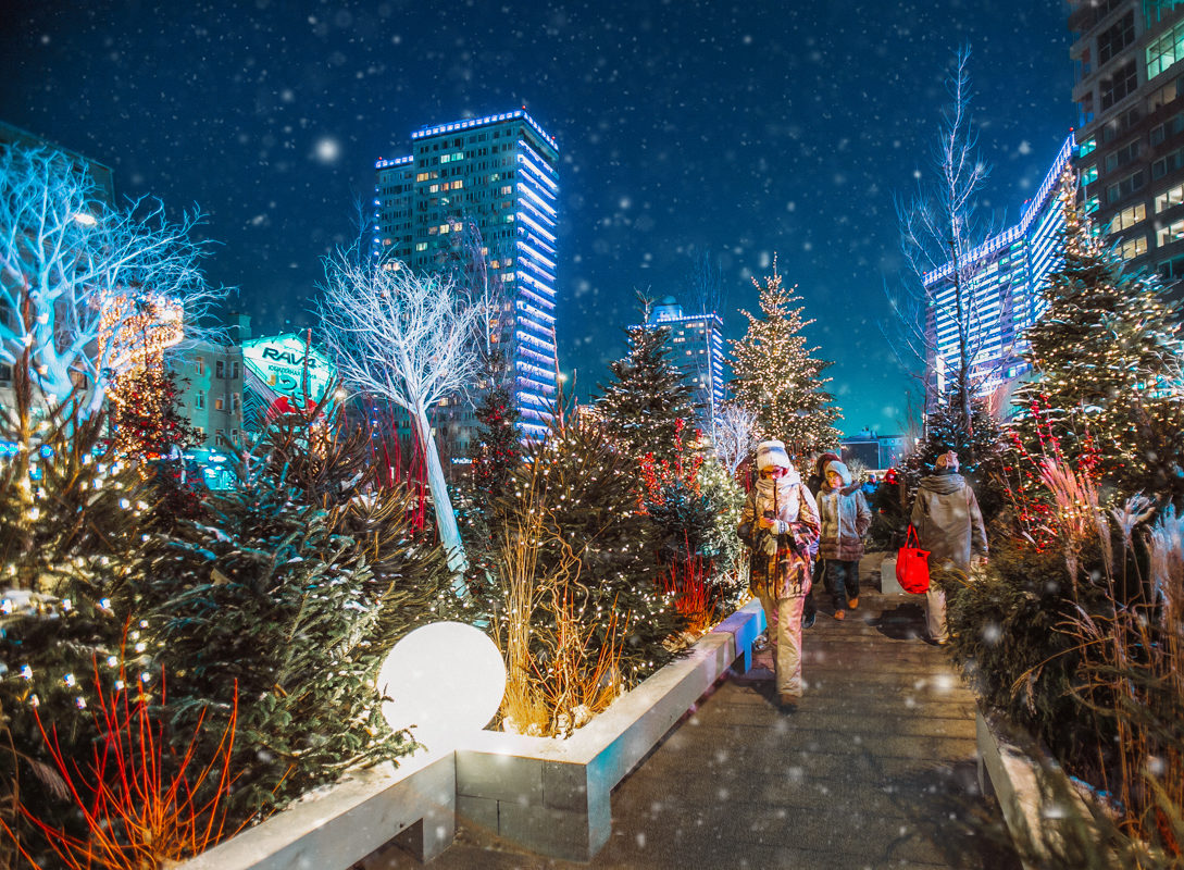 Волшебный белый лес на Новом Арбате – события на сайте «Московские Сезоны»