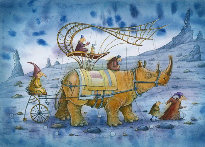 Выставка «Сказочные миры Ирины Петелиной» – события на сайте «Московские Сезоны»