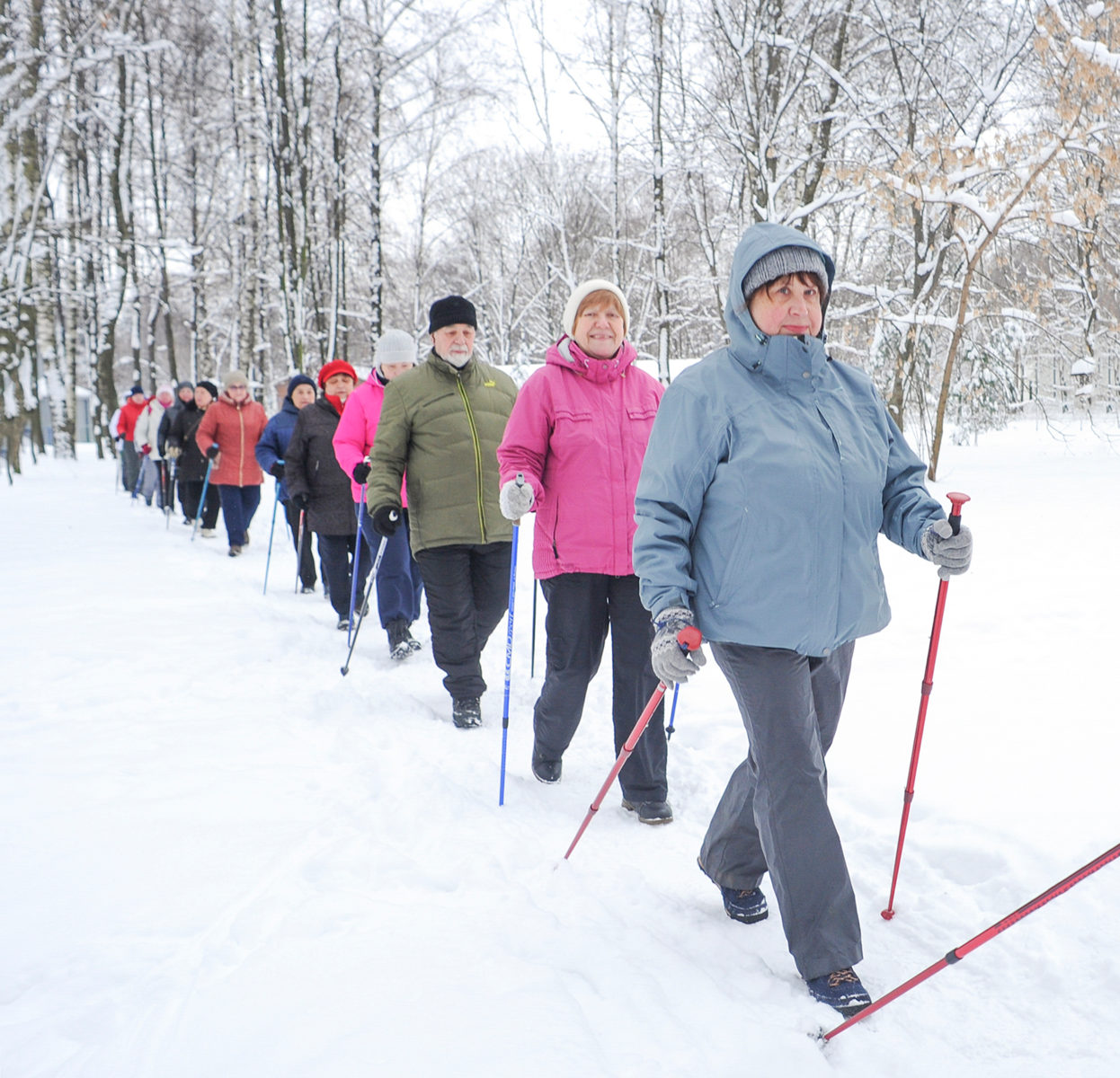 Занятия по скандинавской ходьбе в «Лужниках» – события на сайте «Московские Сезоны»