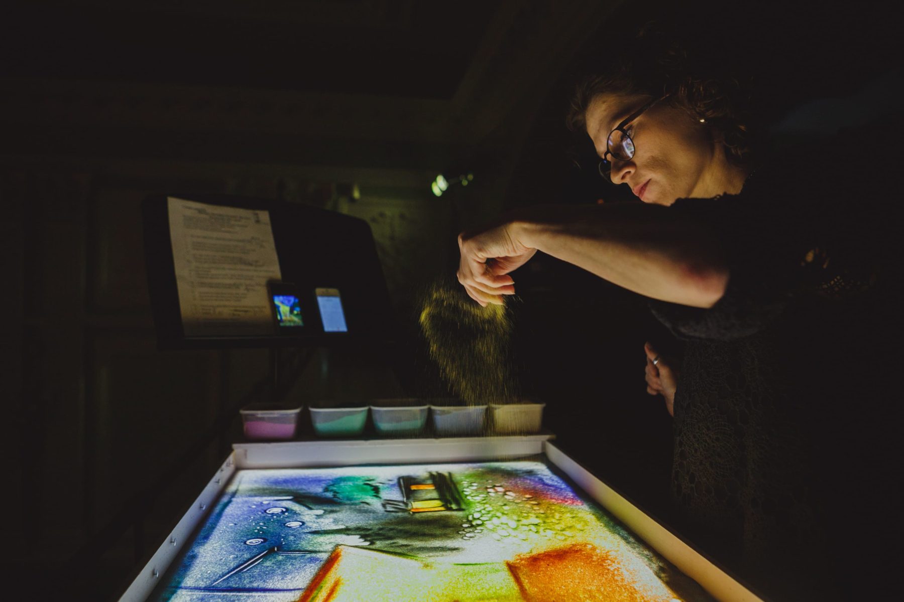 Программа с песочной анимацией «Сказка о царе Салтане» – события на сайте «Московские Сезоны»