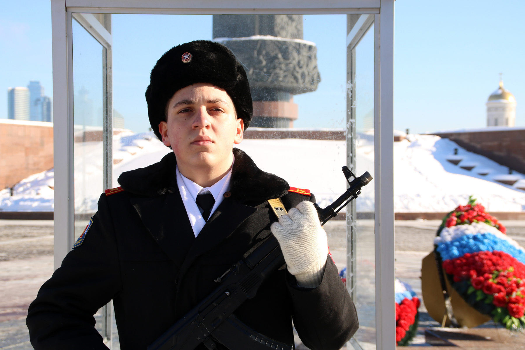 Вахта почетного караула в парке Победы – события на сайте «Московские Сезоны»
