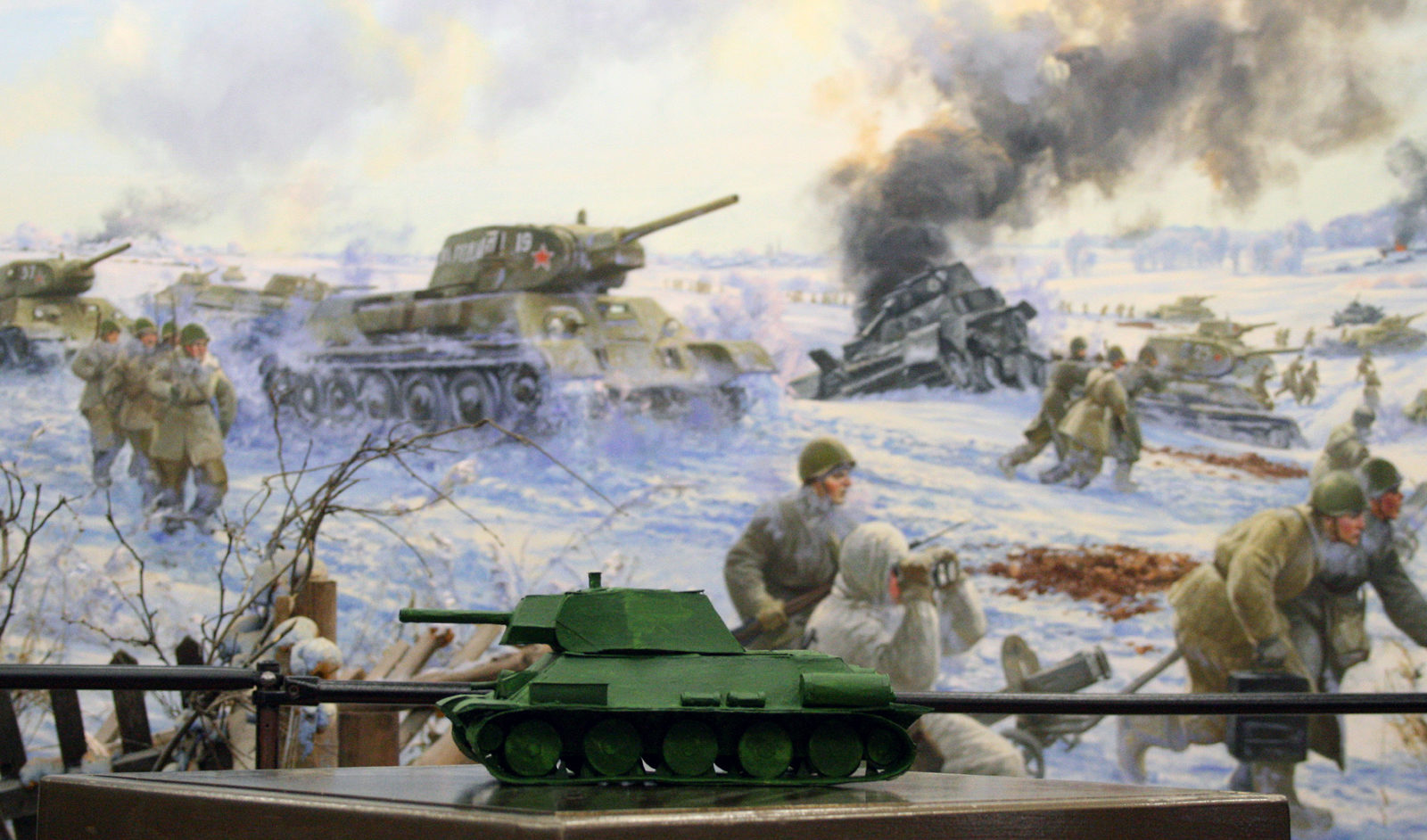Выставка картонных танков в музее «История танка Т-34» – события на сайте «Московские Сезоны»