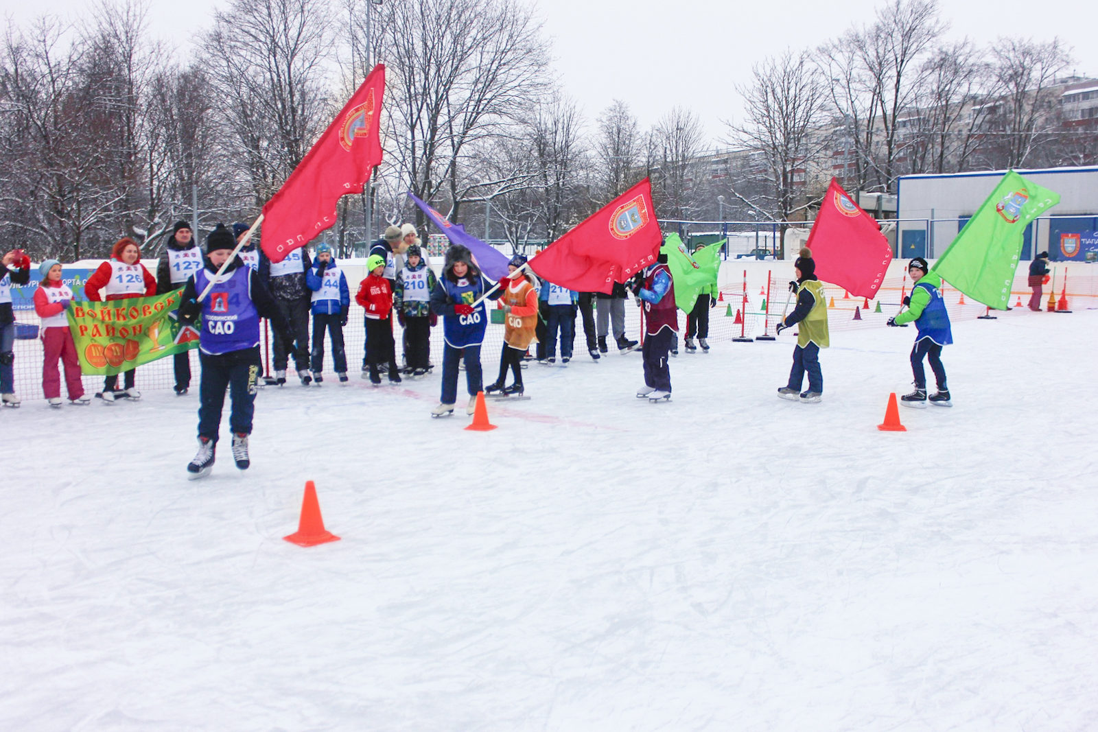 «Зимние старты» в парке «Ангарские пруды» – события на сайте «Московские Сезоны»