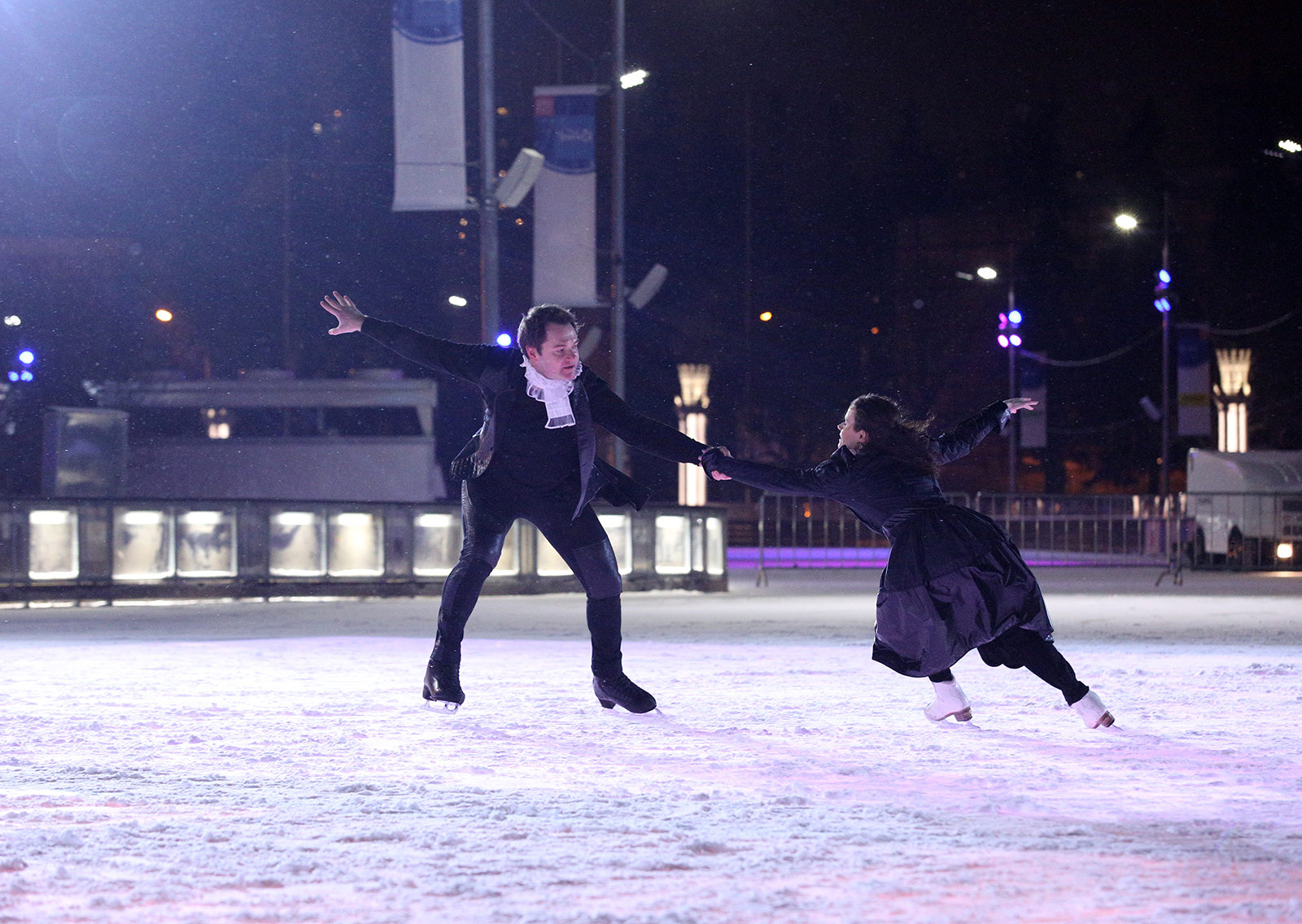 Тренировка по фигурному катанию в усадьбе Воронцово – события на сайте «Московские Сезоны»