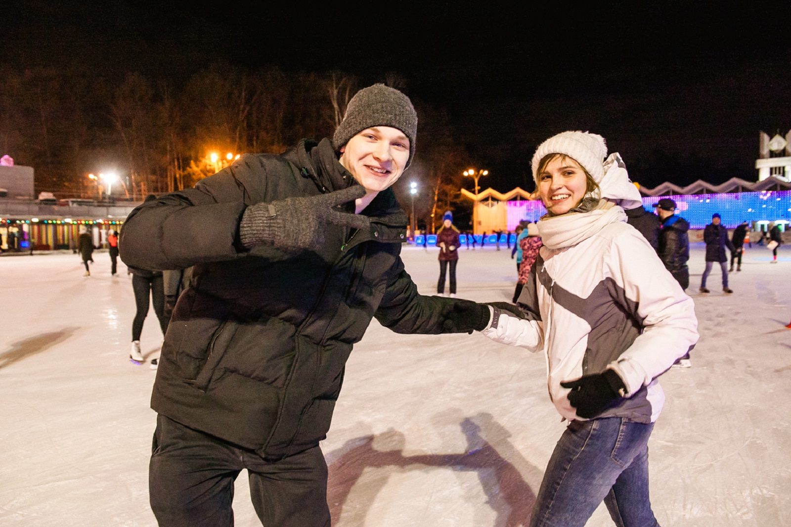 «Ночь на катке» в парке «Сокольники» – события на сайте «Московские Сезоны»