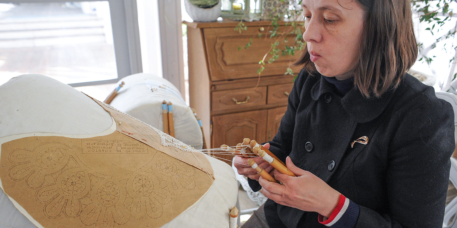 Занятие по кружевоплетению в галерее-мастерской «Варшавка» – события на сайте «Московские Сезоны»