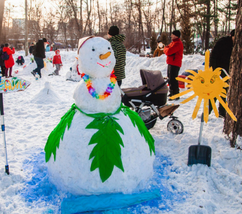 Конкурс «Чей снеговик лучше?» организуют для пятиклассников школы №1392 – события на сайте «Московские Сезоны»