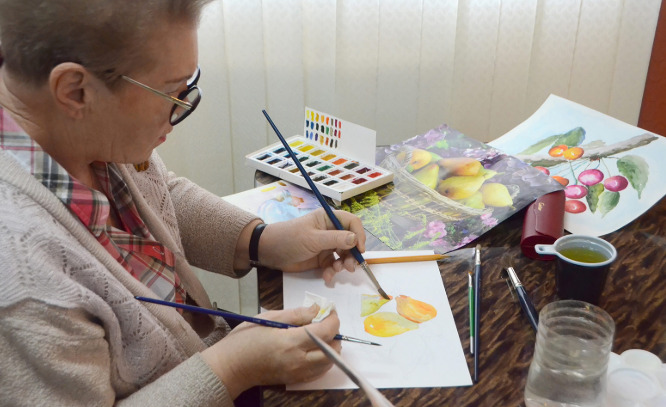 Урок рисования для пенсионеров – события на сайте «Московские Сезоны»