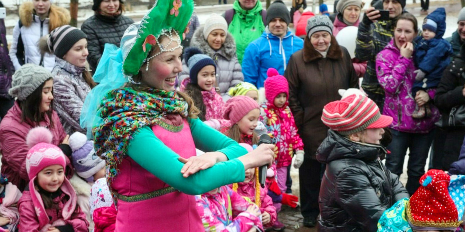 Масленица в сквере по Олонецкому проезду – события на сайте «Московские Сезоны»