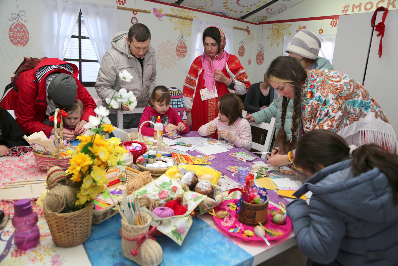 Роспись пасхальных яиц в парке «Красная Пресня» – события на сайте «Московские Сезоны»