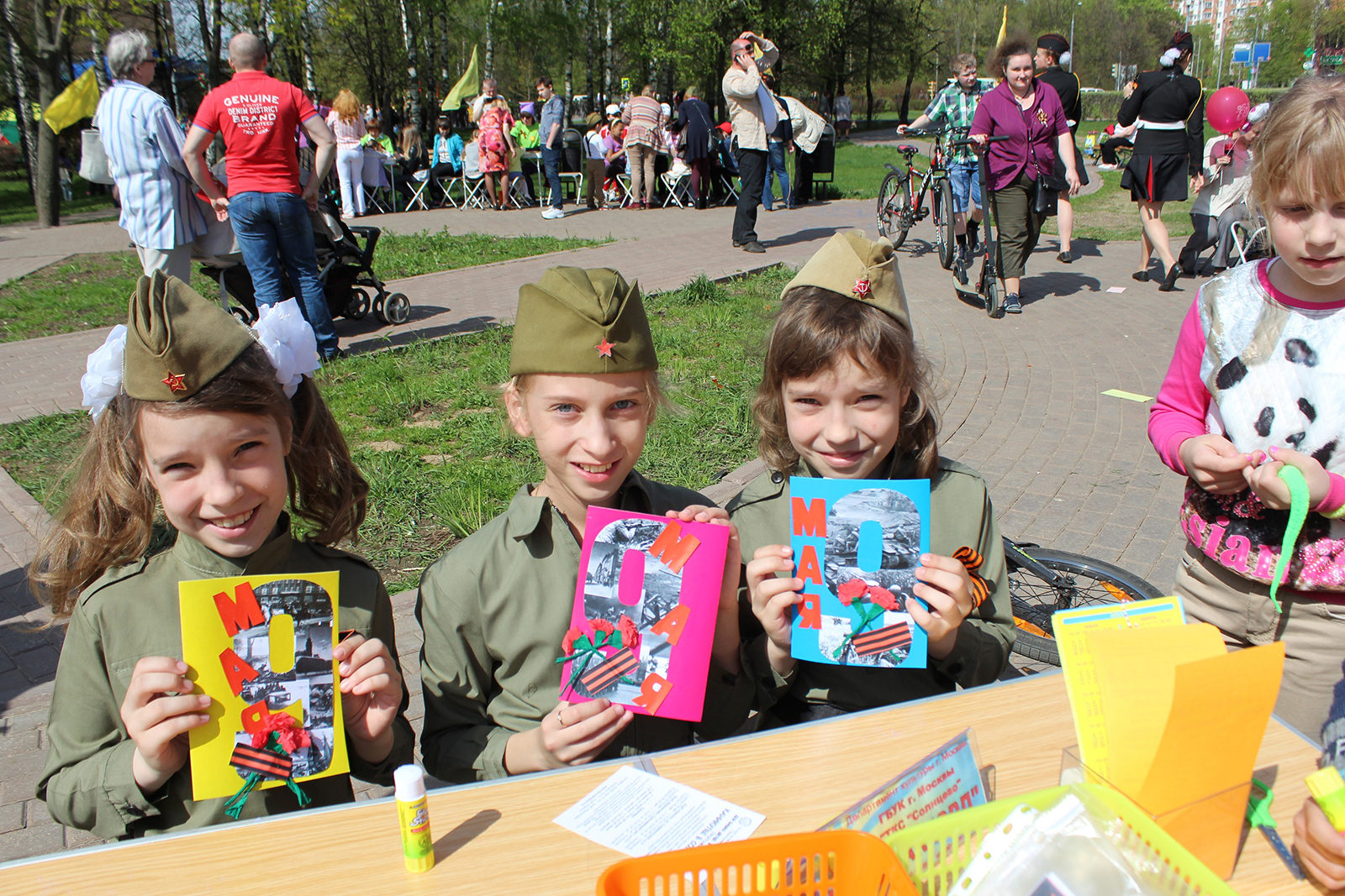 День Победы в Солнцево: мастер-класс по изготовлению сувениров – события на сайте «Московские Сезоны»