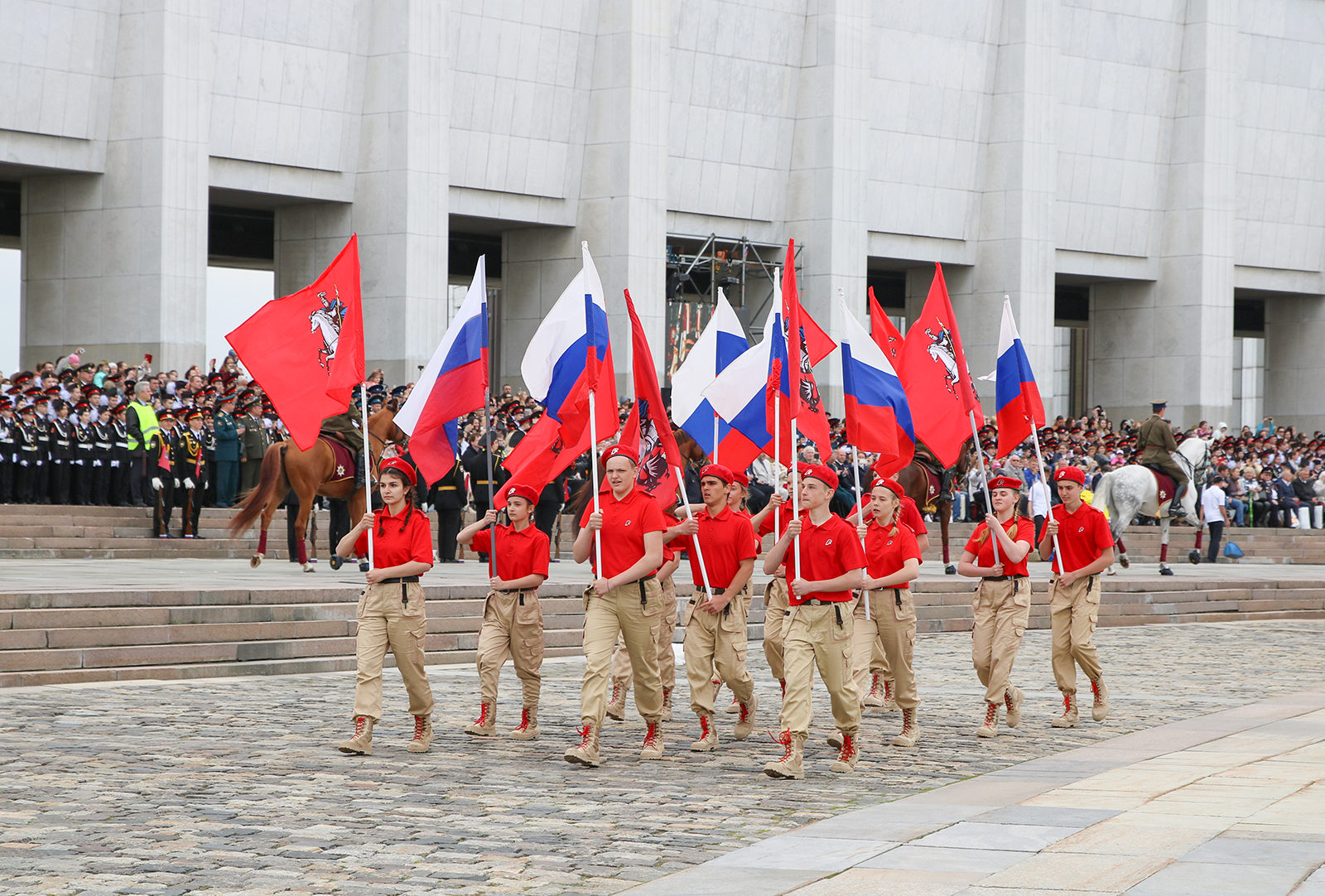 Парад кадетского движения на Поклонной горе – события на сайте «Московские Сезоны»