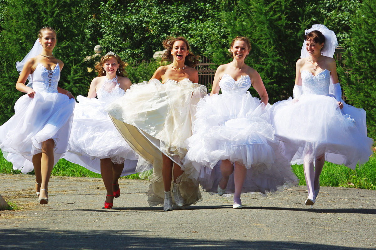 Забег женихов и невест «За кольцом» в парке Кузьминки – события на сайте «Московские Сезоны»