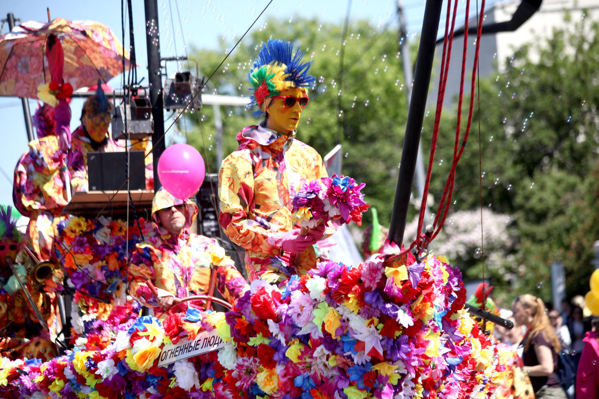 Праздничная программа «Активный гражданин» на площади Славы – события на сайте «Московские Сезоны»