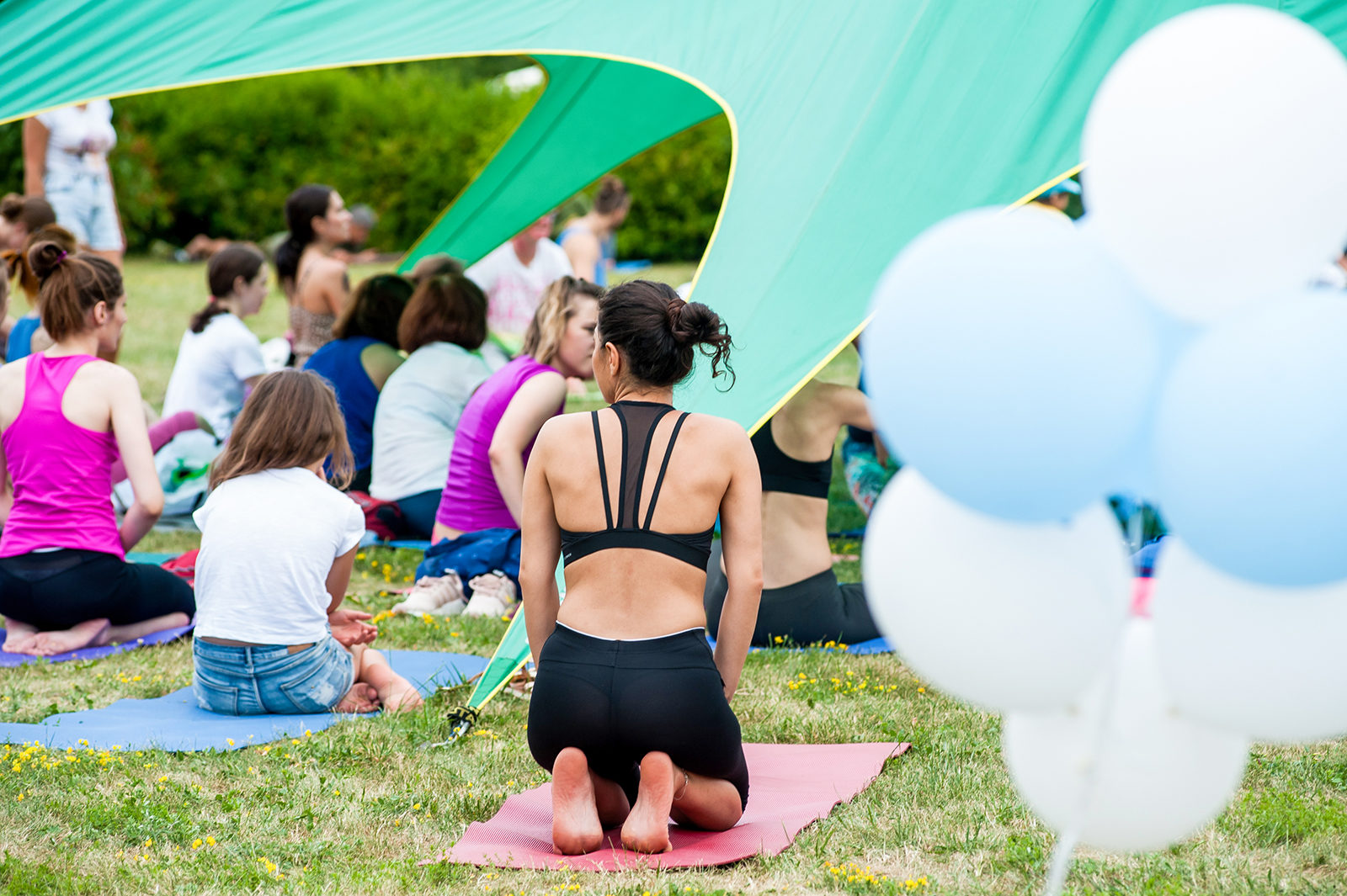 Проект «Йога в парке» на Воробьевых горах – события на сайте «Московские Сезоны»