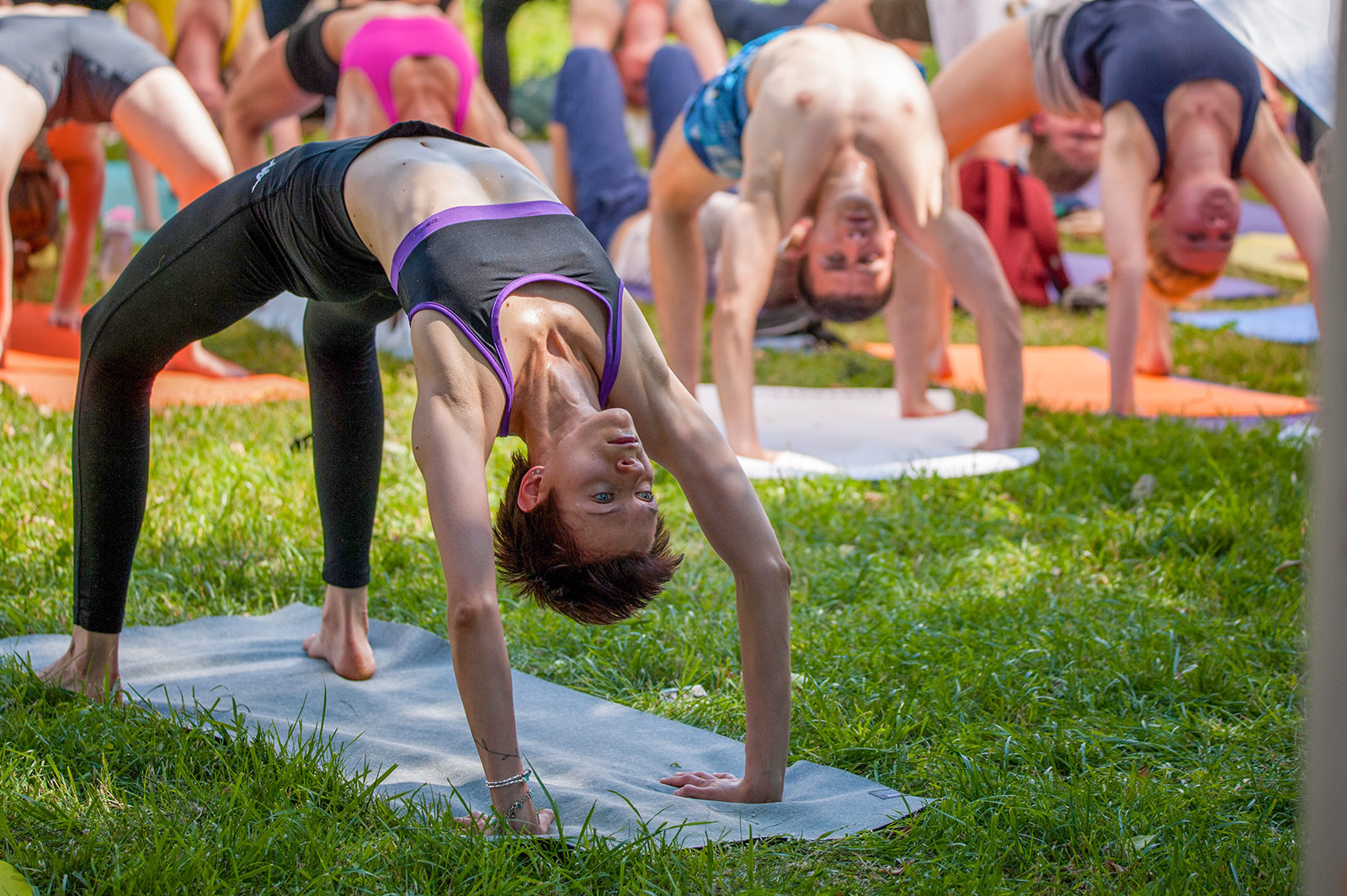 Занятия йогой в парке «Фили» – события на сайте «Московские Сезоны»