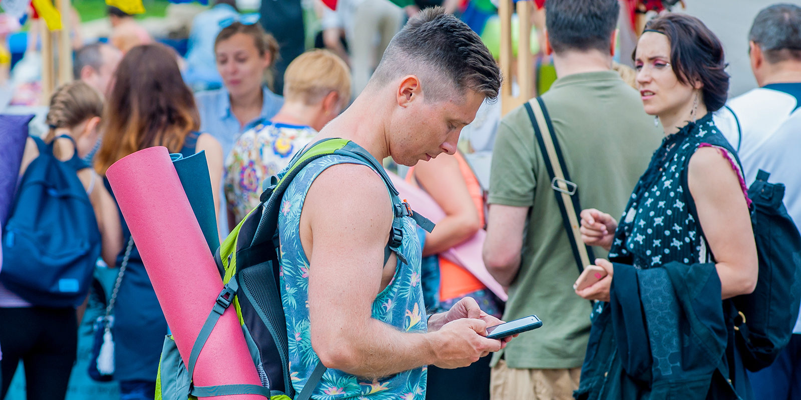 Йога в парке Олимпийской деревни – события на сайте «Московские Сезоны»