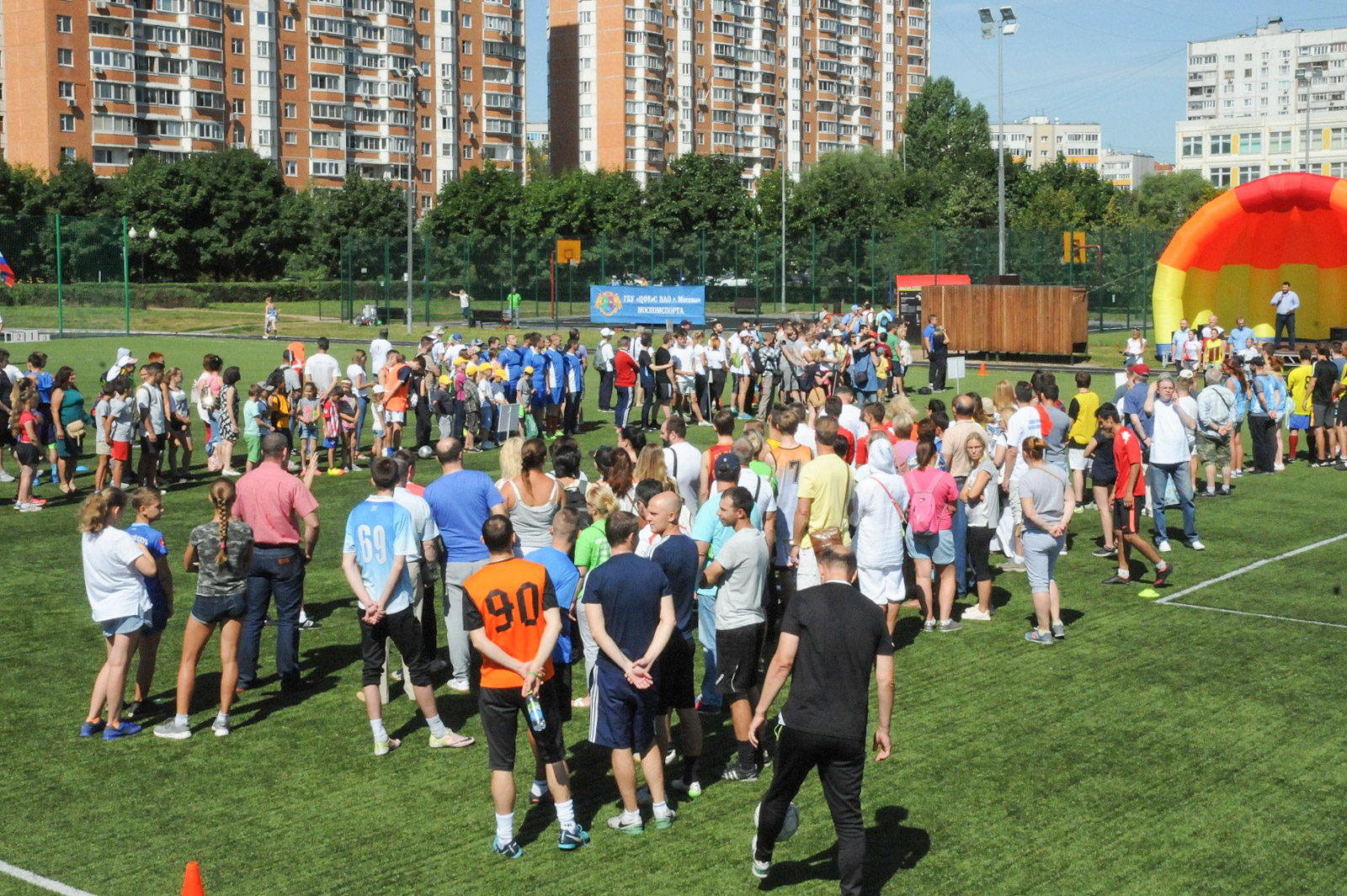 Спортивный праздник в честь Дня России в Вешняках – события на сайте «Московские Сезоны»