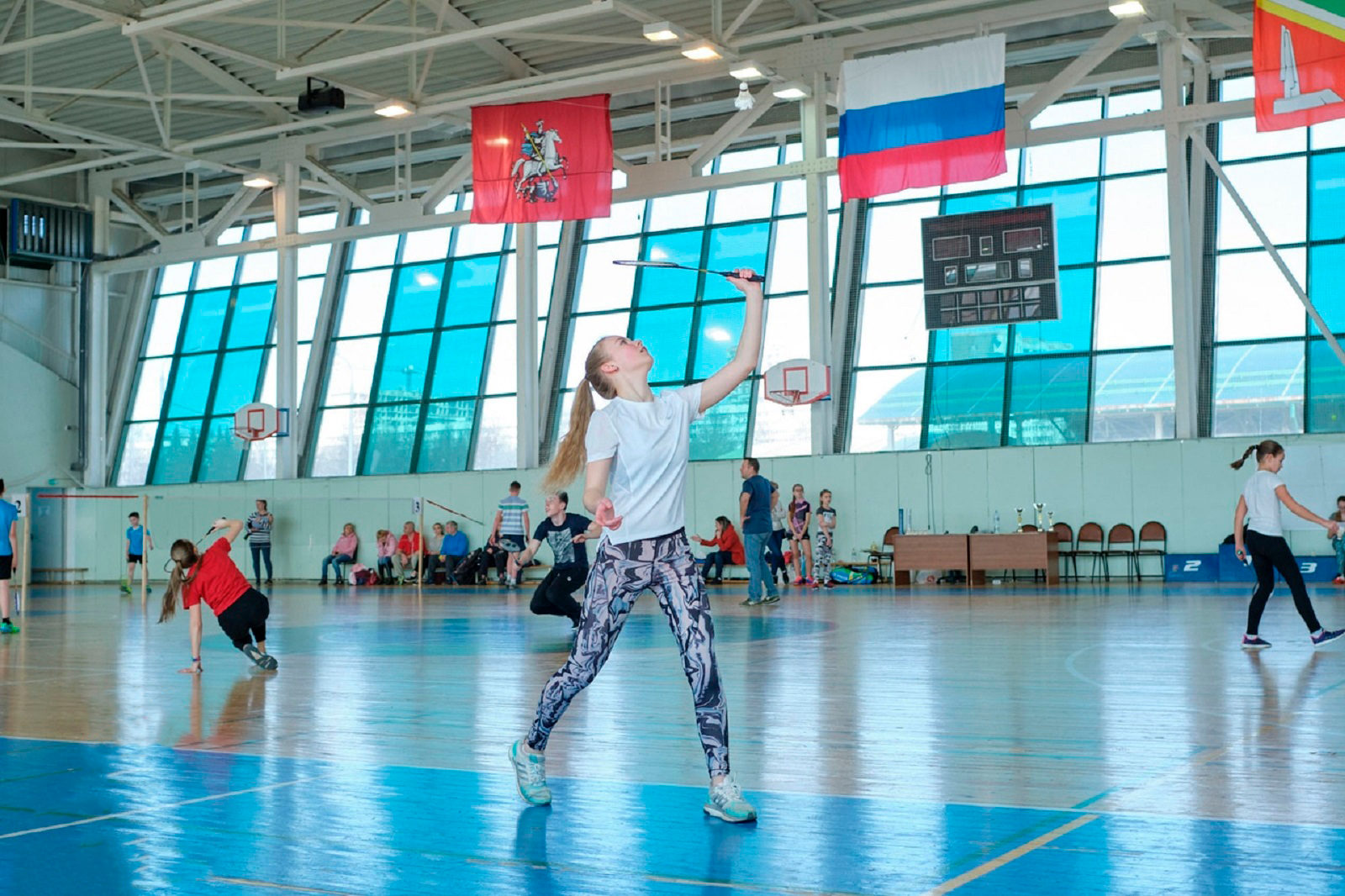 Окружной турнир по бадминтону в физкультурно-оздоровительном комплексе «Радуга» – события на сайте «Московские Сезоны»