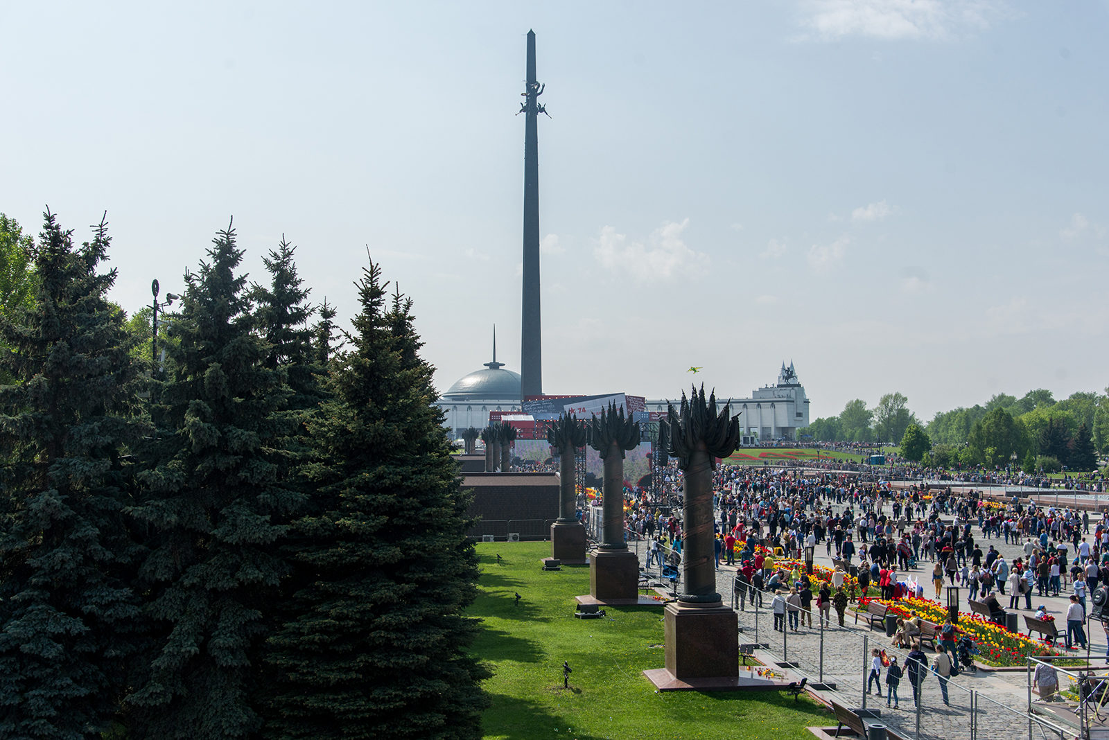 Парк победы изобильный фото