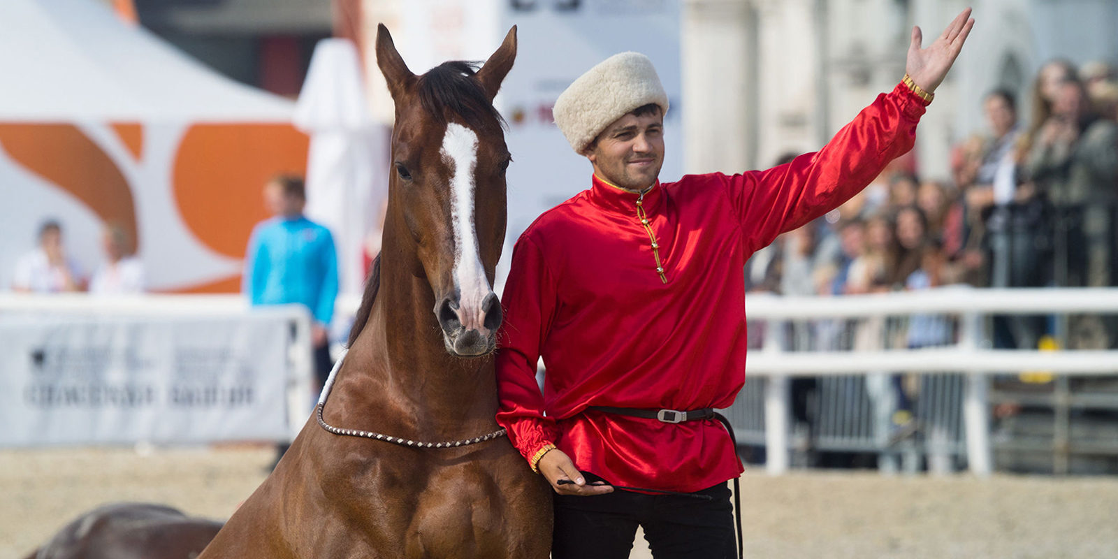 Выступление всадников Кремлевской школы верховой езды в музее-заповеднике «Коломенское» – события на сайте «Московские Сезоны»