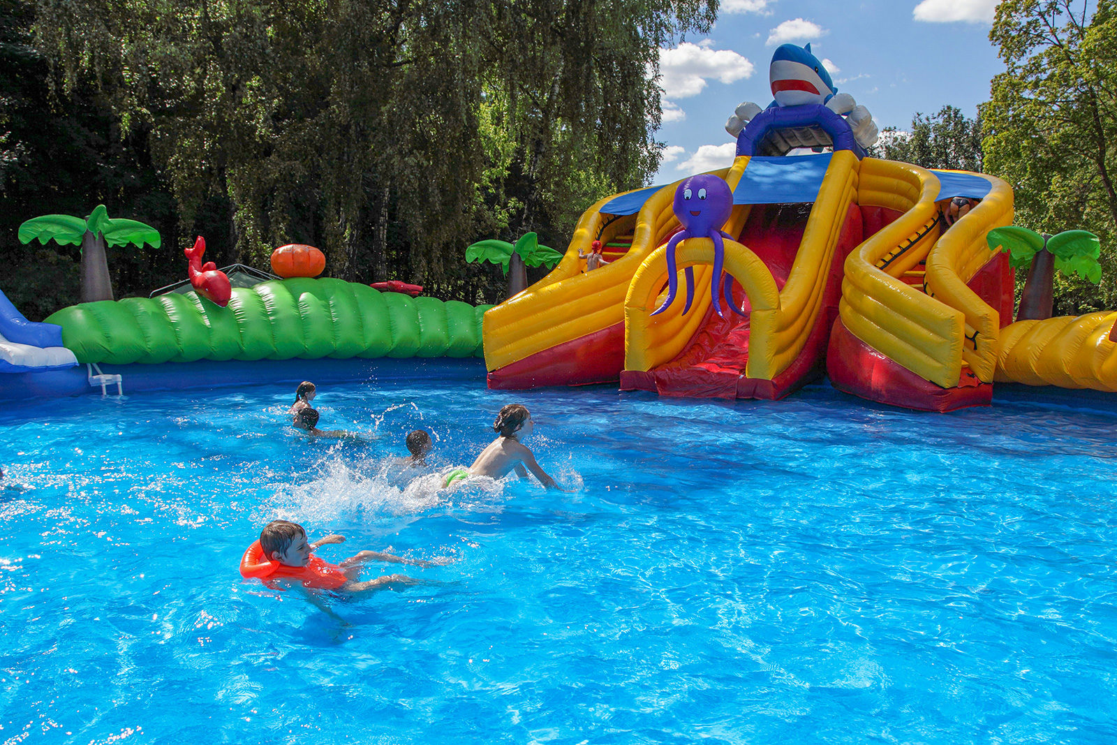 Children's mini-water park in Izmailovo Park | Events | Moscow Seasons