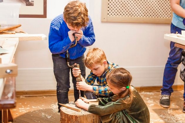 Детская столярная студия Derevo в Музее прикладного искусства – события на сайте «Московские Сезоны»