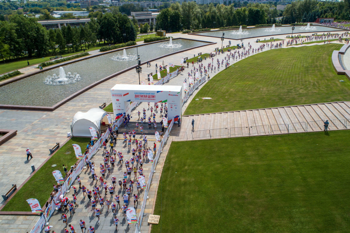 Благотворительный забег «Достигая цели!» в «Лужниках» – события на сайте «Московские Сезоны»