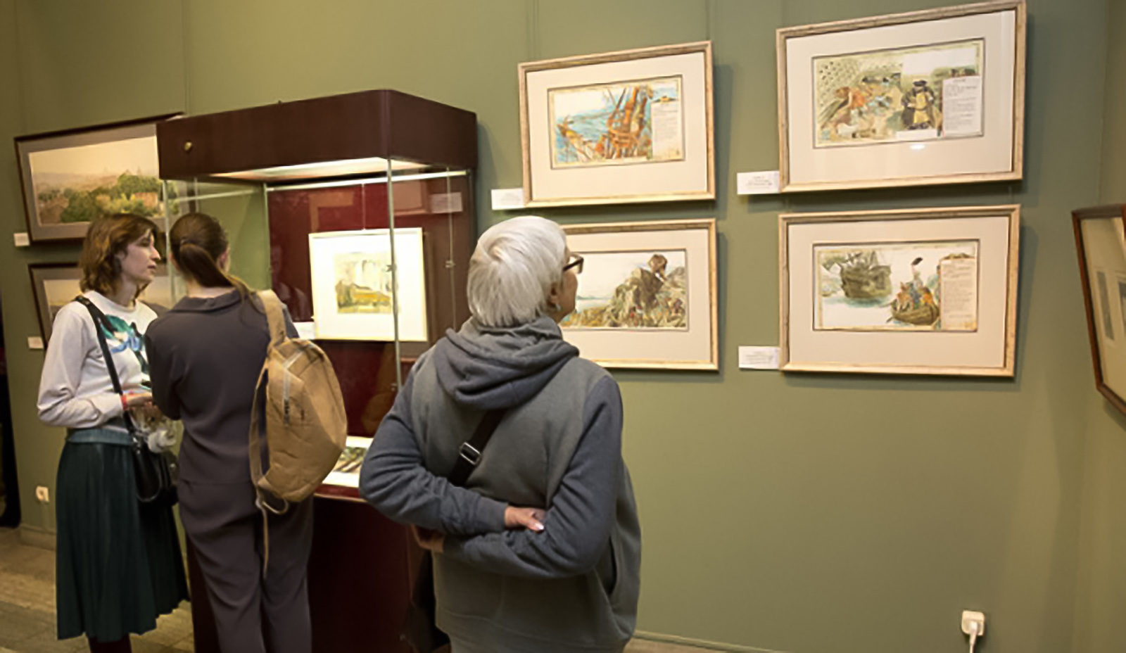 Выставка «Русский пейзаж» в Школе акварели Сергея Андрияки – события на сайте «Московские Сезоны»