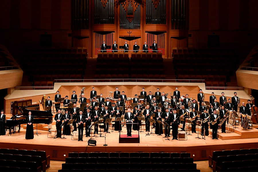 Концерт Центрального оркестра сухопутных сил самообороны Японии в парке «Красногвардейские пруды» – события на сайте «Московские Сезоны»