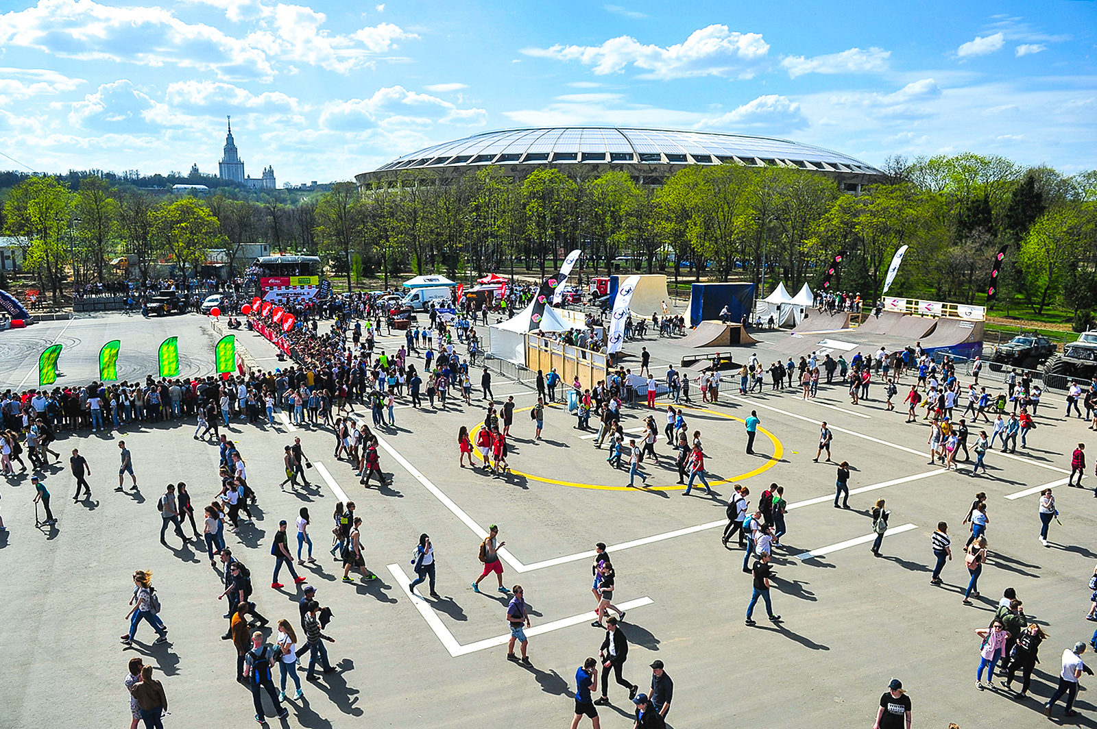 День города в «Лужниках» – события на сайте «Московские Сезоны»