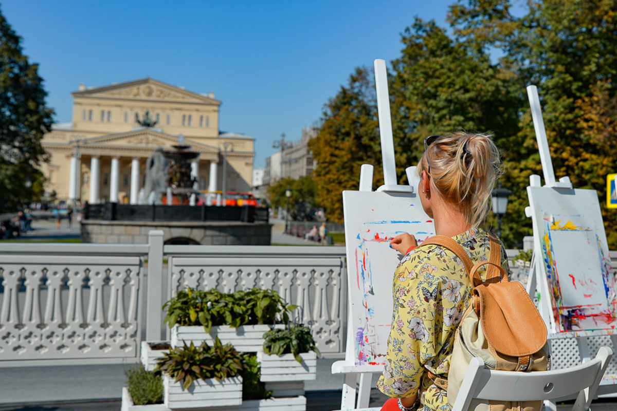 Уроки живописи на фестивале «Цветочный джем» – события на сайте «Московские Сезоны»