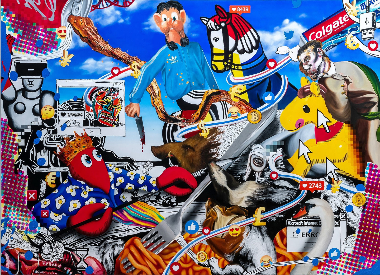 Выставка «Филип Колберт. Lobster Land» в «Мультимедиа-арт-музее» – события на сайте «Московские Сезоны»