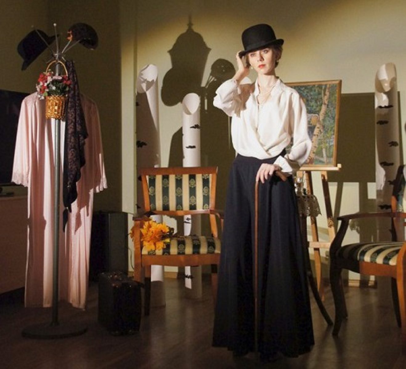 Моноспектакль «Августа. С жизнью мы удерживаем связь» в Музее Есенина – события на сайте «Московские Сезоны»